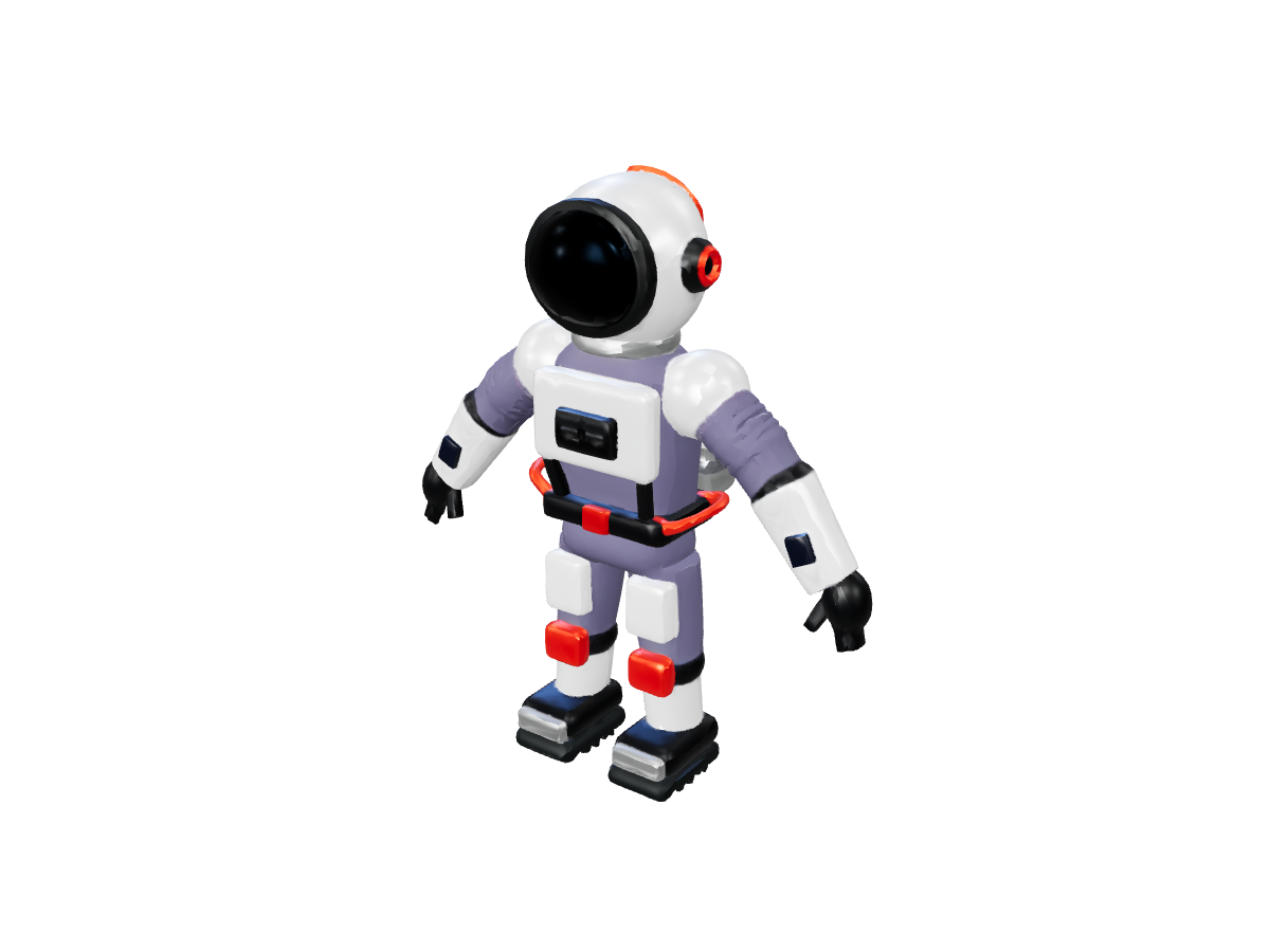 Explorer: articulated character