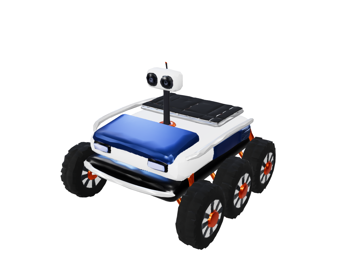 Rover: separated components