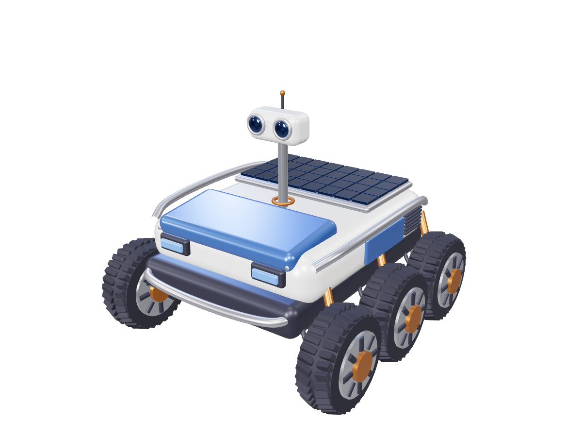 Six-wheel exploration rover: Original reference